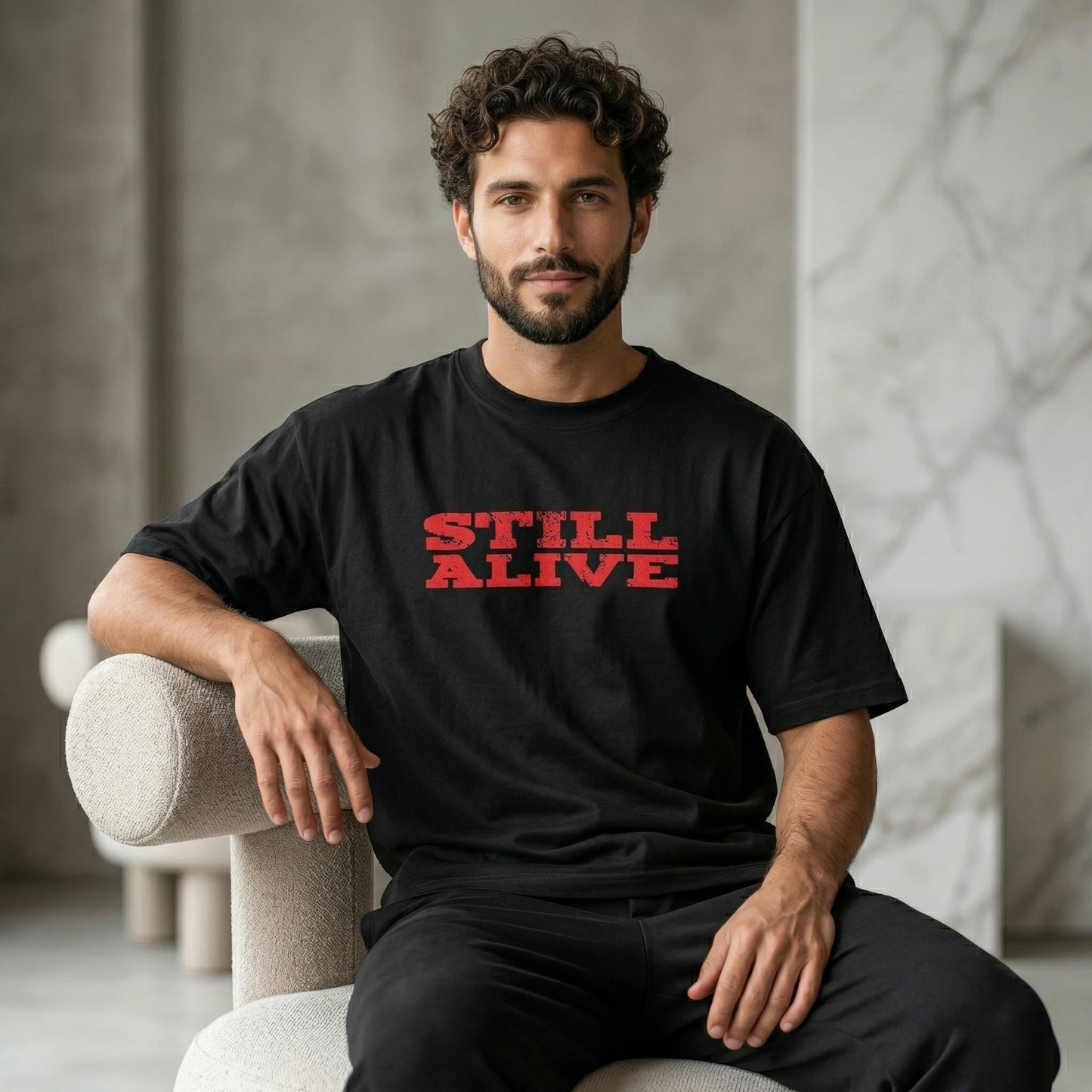 Oversize - “Still Alive” Black Edition