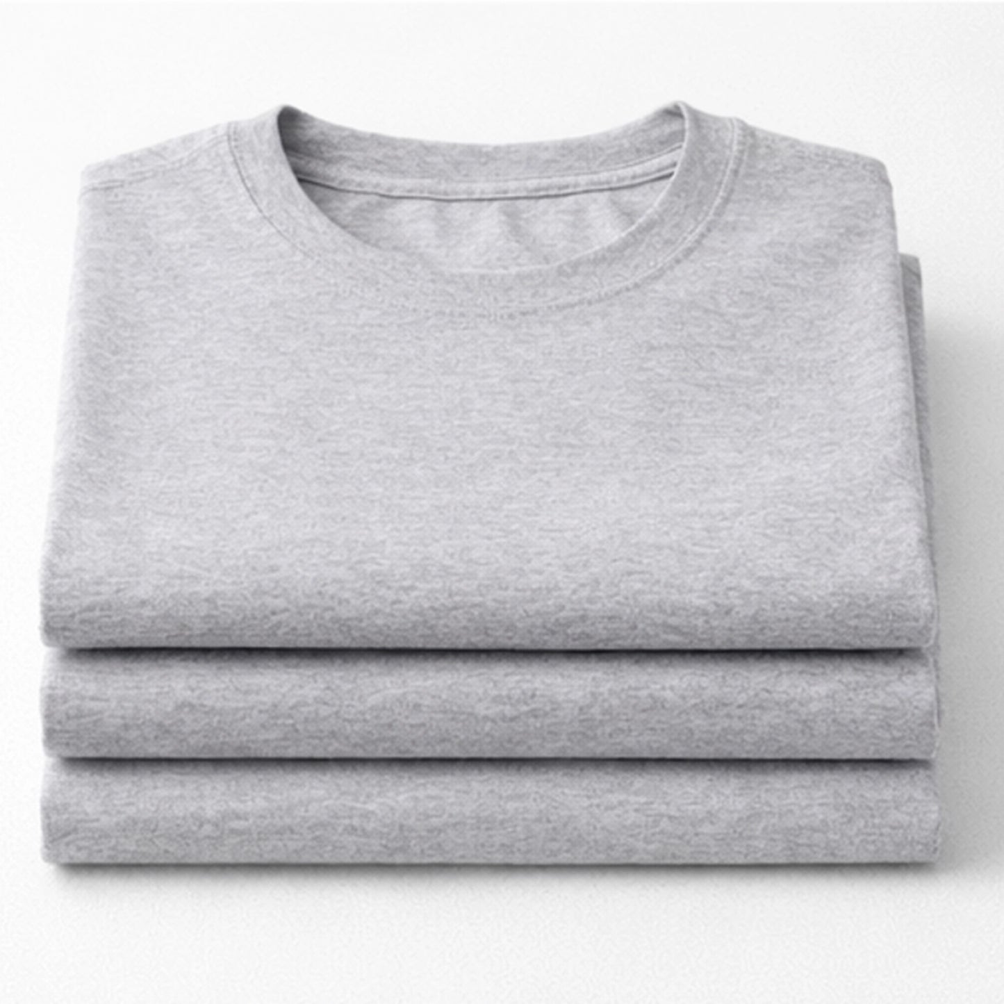 ShortTall® Oversized Round Neck T-Shirt - Grey