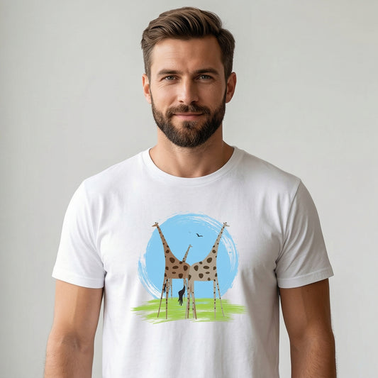 “Twin Giraffes” Nature Edition