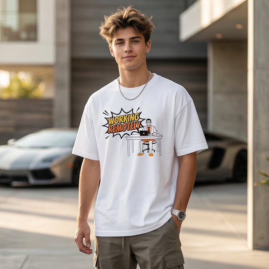 Oversize - “Working Remotely” Humor Edition