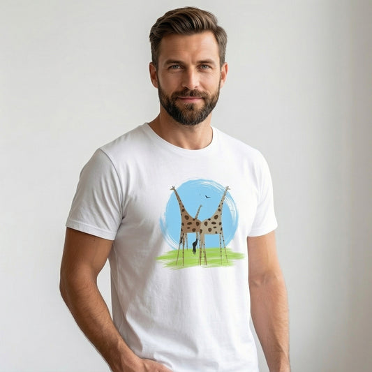 “Twin Giraffes” Nature Edition