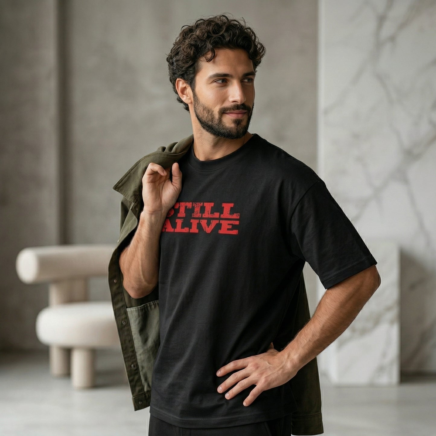 Oversize - “Still Alive” Black Edition