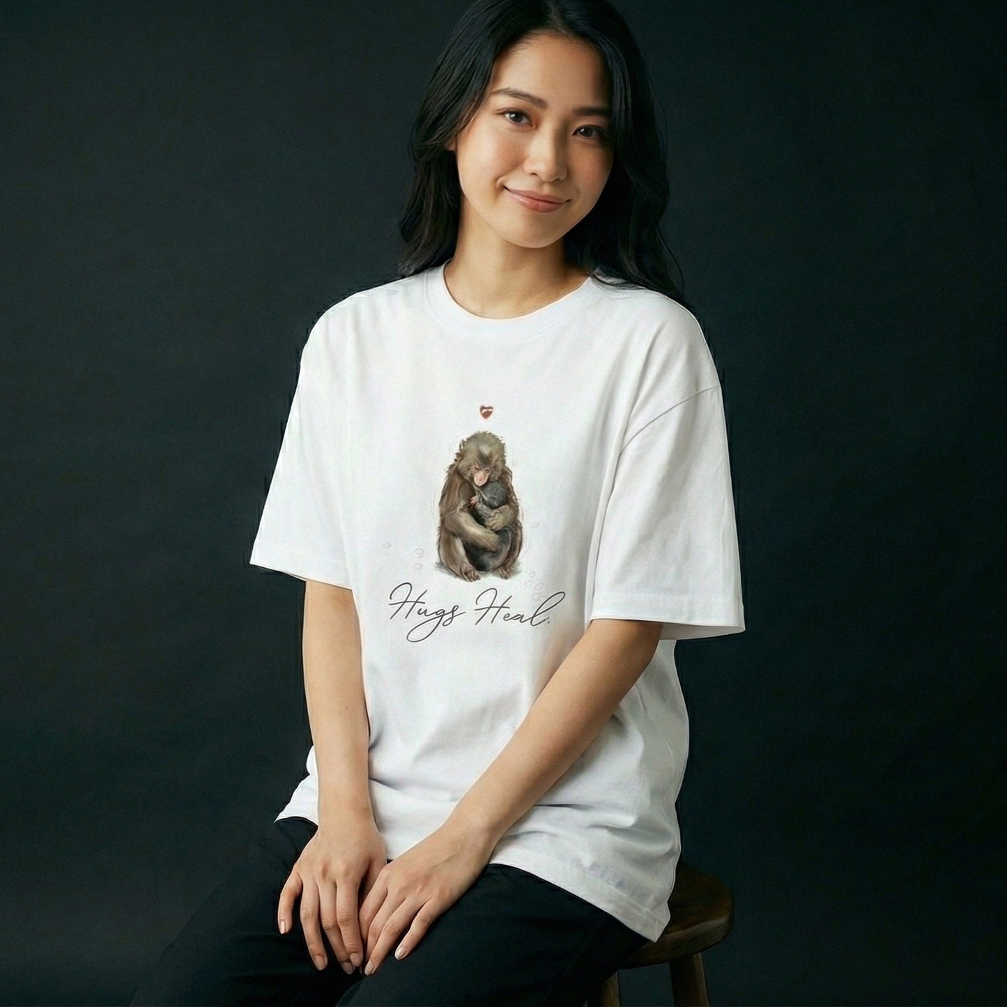 Oversize - “Hugs Heal” Compassion Edition