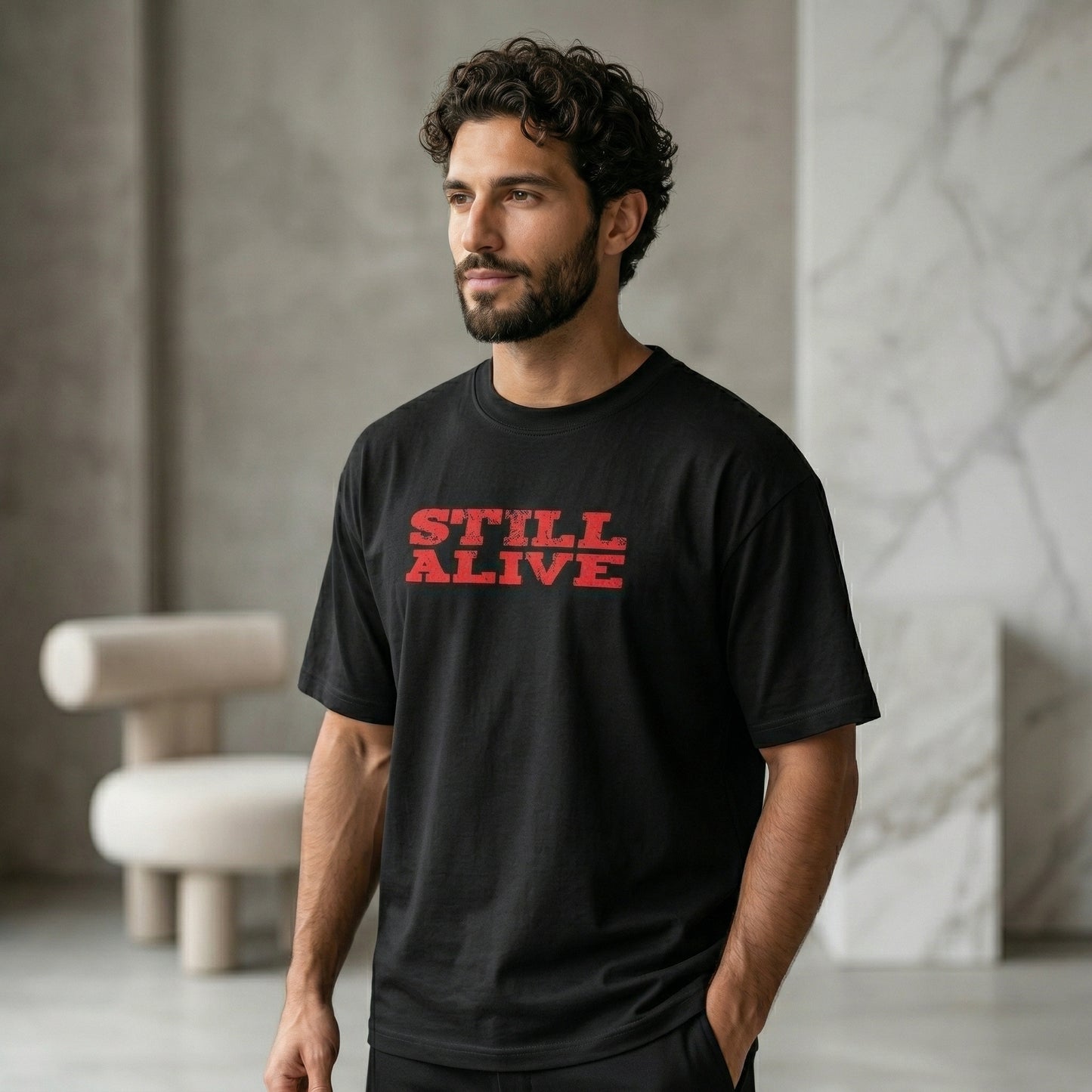 Oversize - “Still Alive” Black Edition