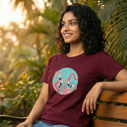 “Flamingo Circle” Tropical Edition