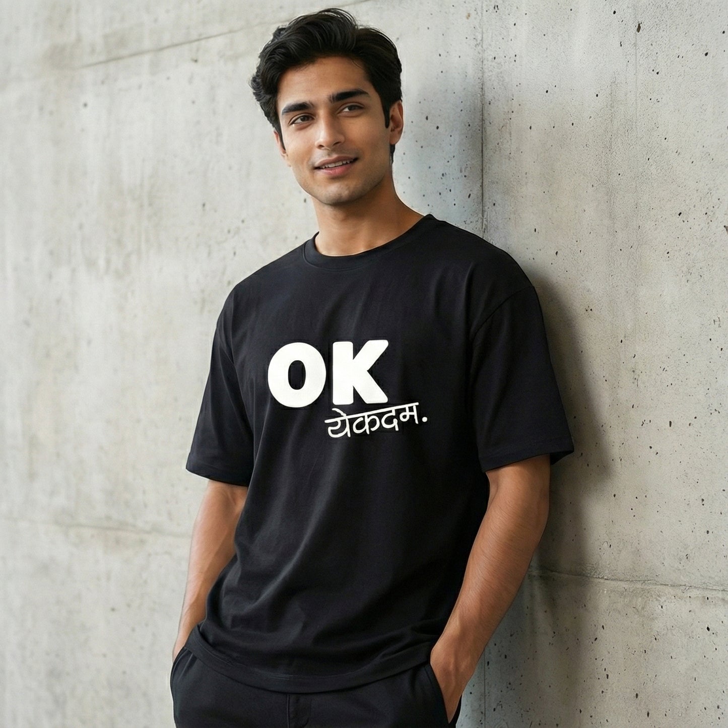 Oversize - “OK येकदम” Marathi Attitude Edition