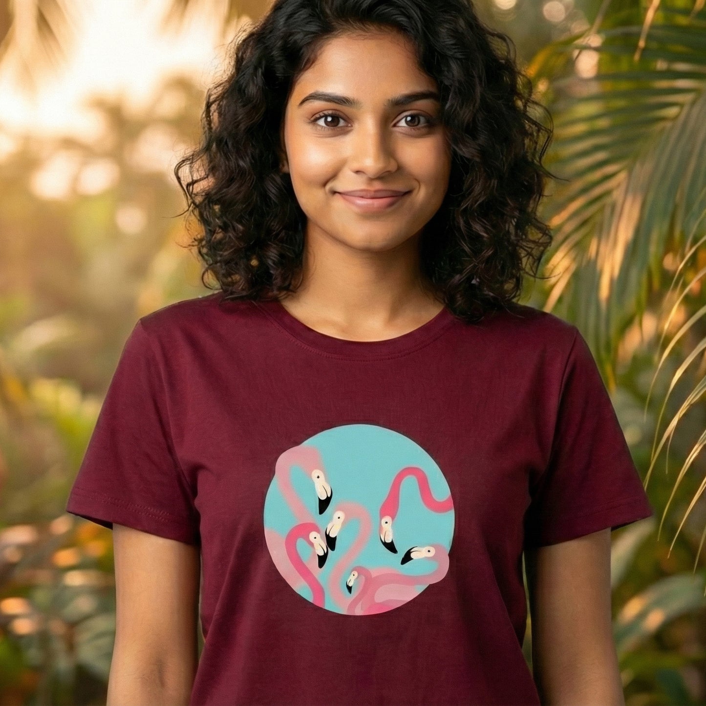 “Flamingo Circle” Tropical Edition